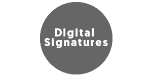 Digital Signatures Icon